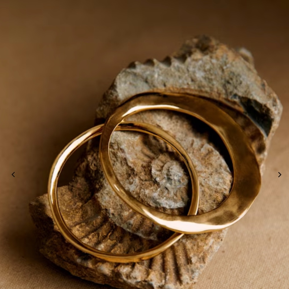 Sezane Arthur Bracelet Set Gold - Size TU